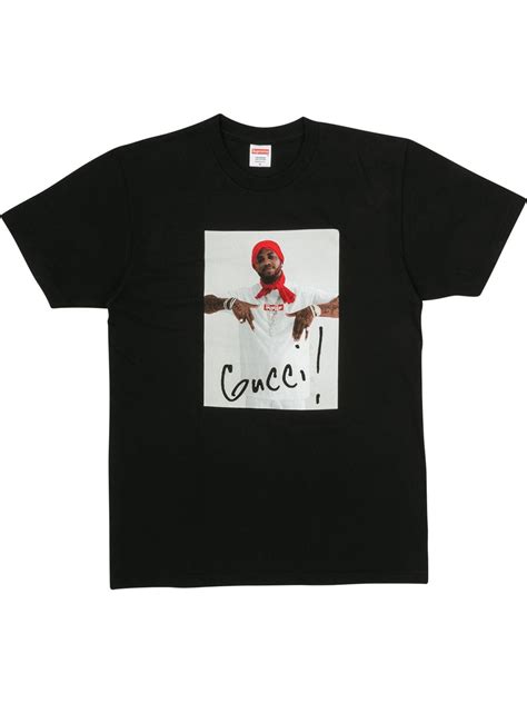 supreme gucci mane tee replica|supreme gucci mane t shirts.